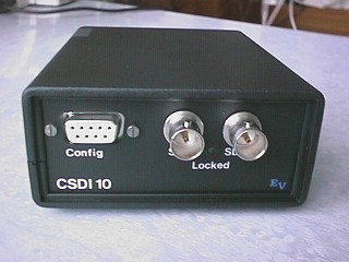 CSDI10 front panel