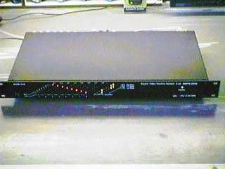 Digital Video Routing System DVRS-8x8 - front panel view