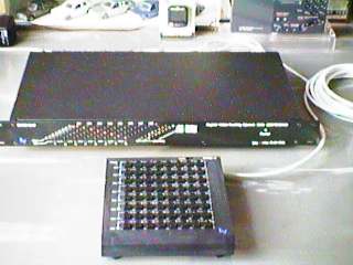 Digital Video Routing System DVRS-8x8 with PVRS-2 keyboard