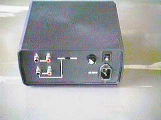 Digital Audio Delay Line DADL-2181 - back panel view