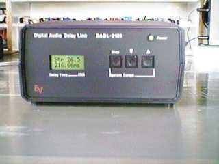 Digital Audio Delay Line DADL-2181 - front panel view