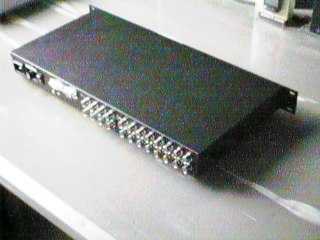 Digital Video Routing System DVRS-8x8 - back panel view