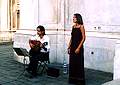 Певчески дует във Венеция