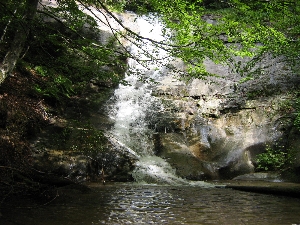 Водопад по Брежанска река